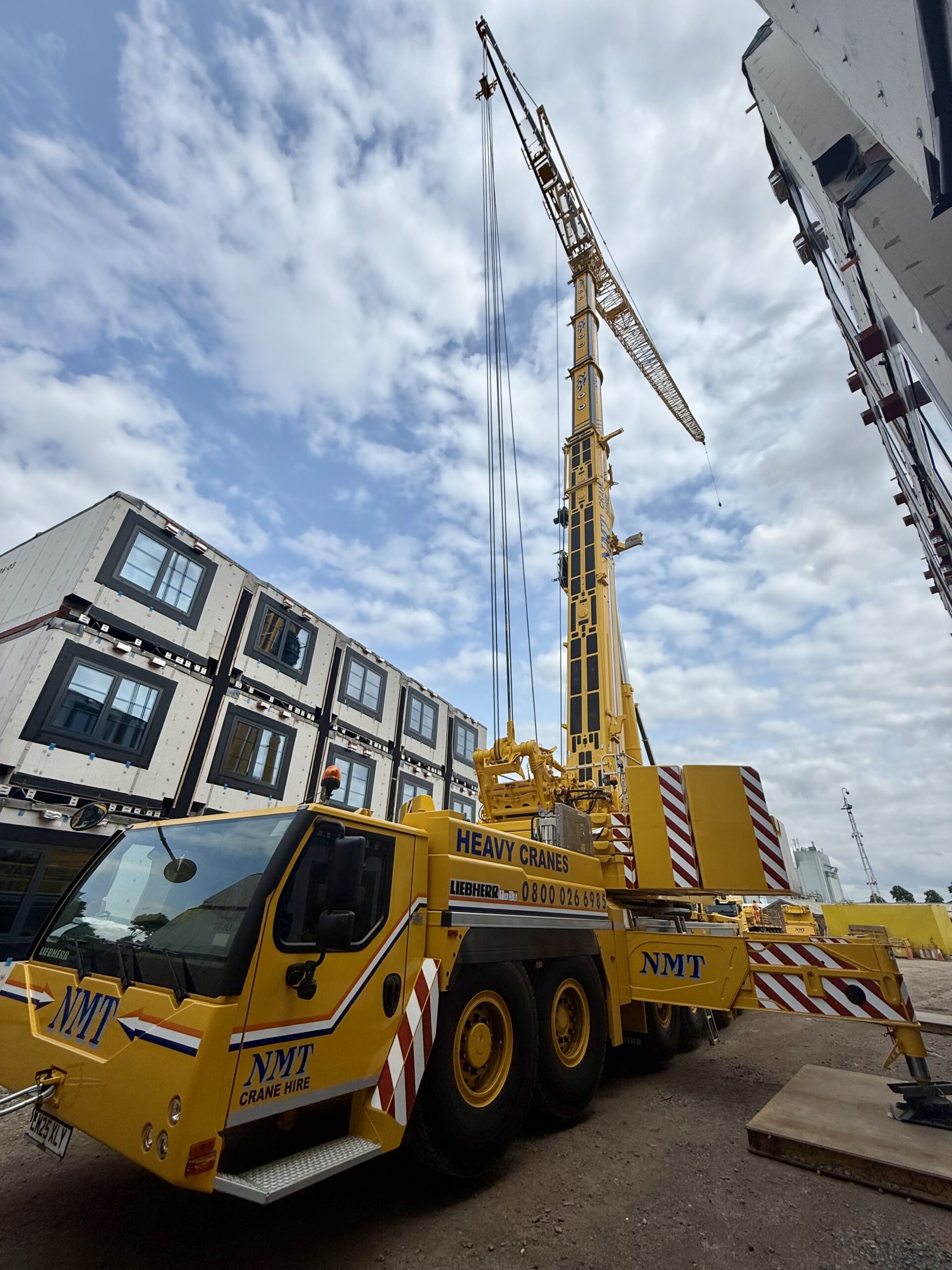 NMT Crane Hire expands fleet with second £2.3 Million Liebherr Investment