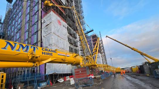 Tower Crane Dismantled by NMT